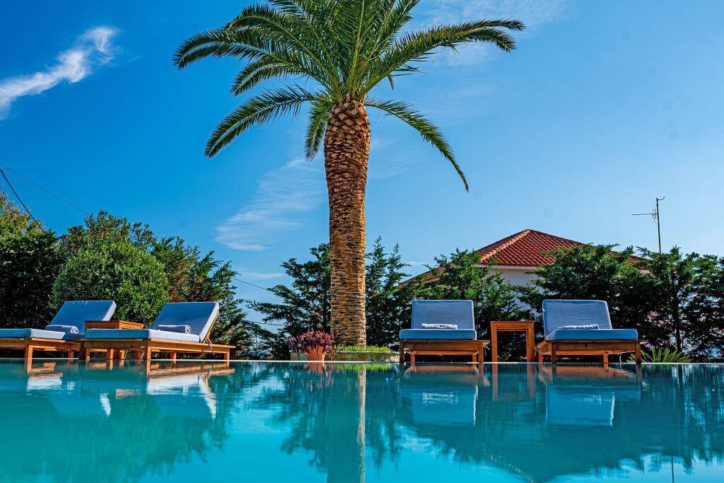 Luxury Beach Villa Amor - Agios Sostis Zakynthos pool